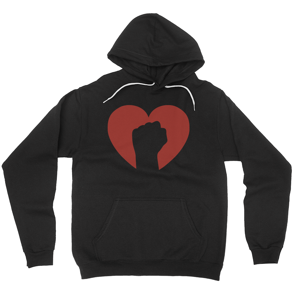 Black Power Pullover Hooded Sweatshirt
