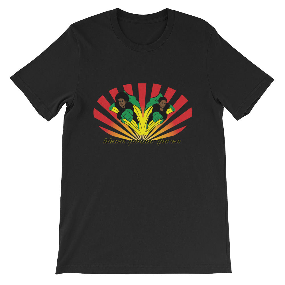 "Black Power Force" Short-Sleeve Unisex T-Shirt