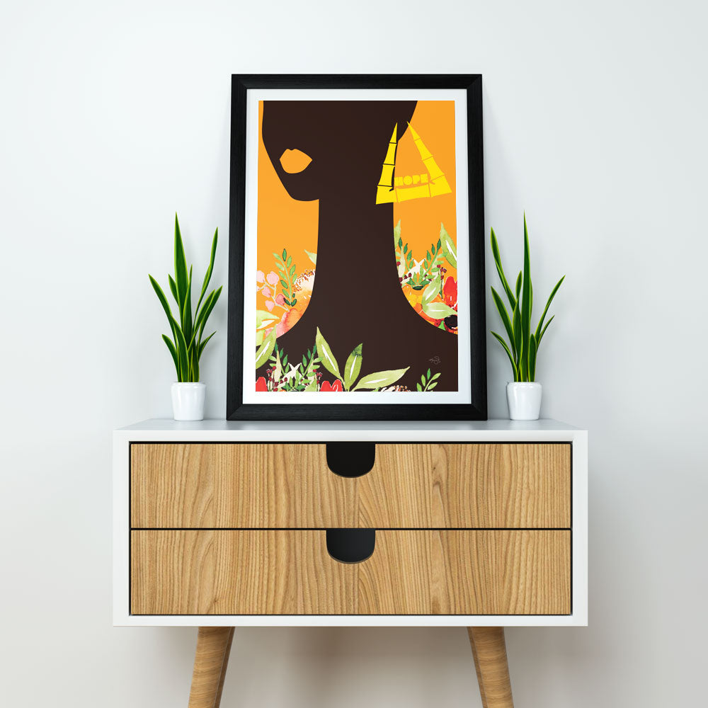 Spring Bamboo - "Hope" Art Print