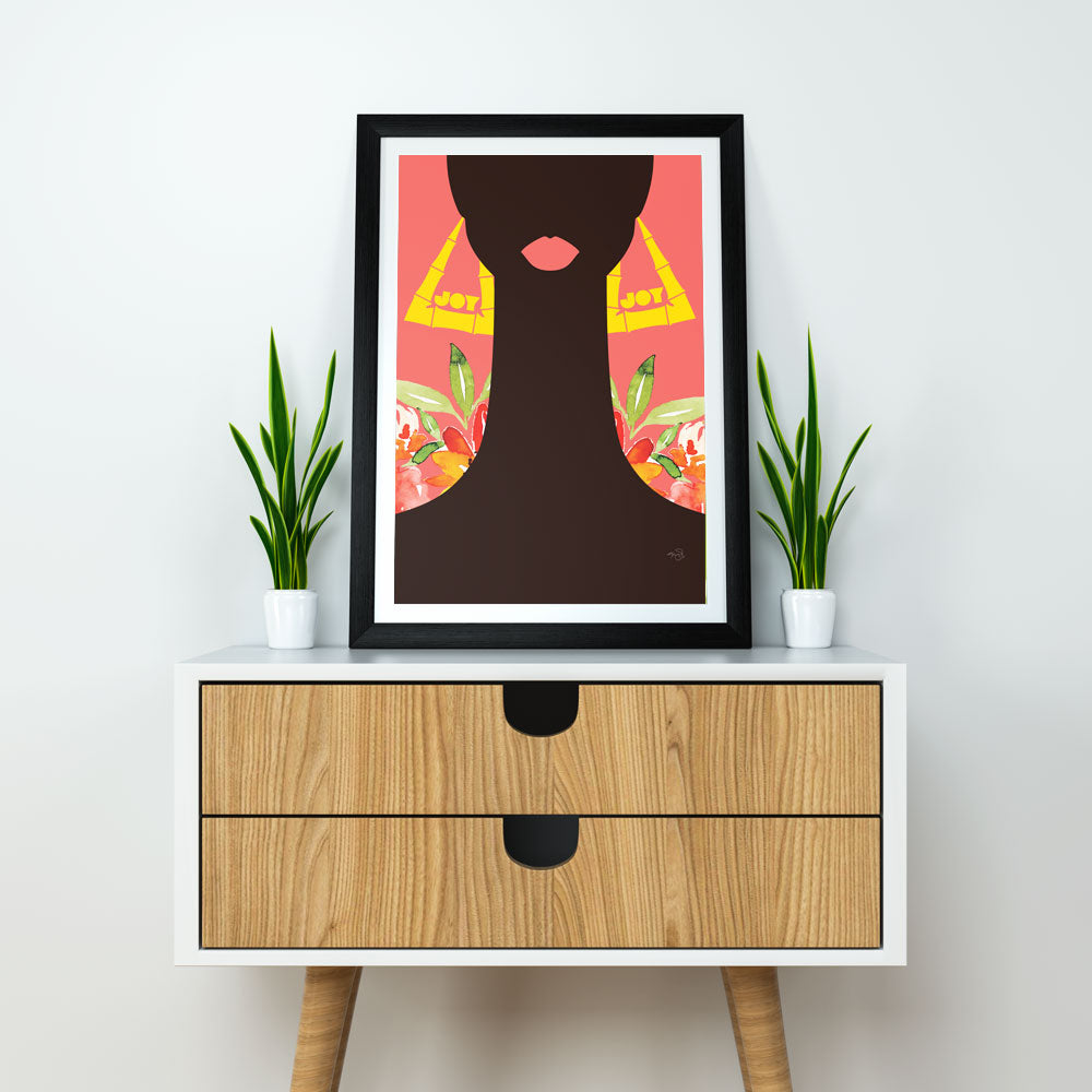Spring Bamboo - "Joy" Art Print