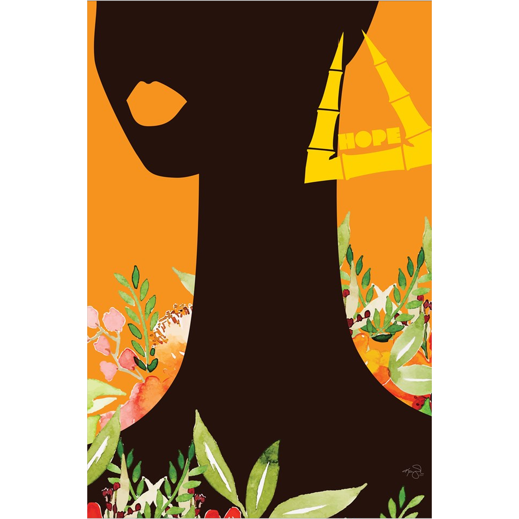 Spring Bamboo - "Hope" Art Print