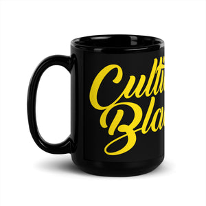 Cultivating Black Joy - Black Glossy Mug