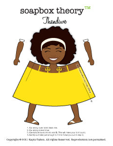 Darling Thandiwe - Paper Toy *Download*