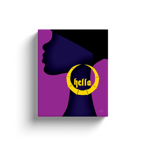"Hella" - Canvas Wraps